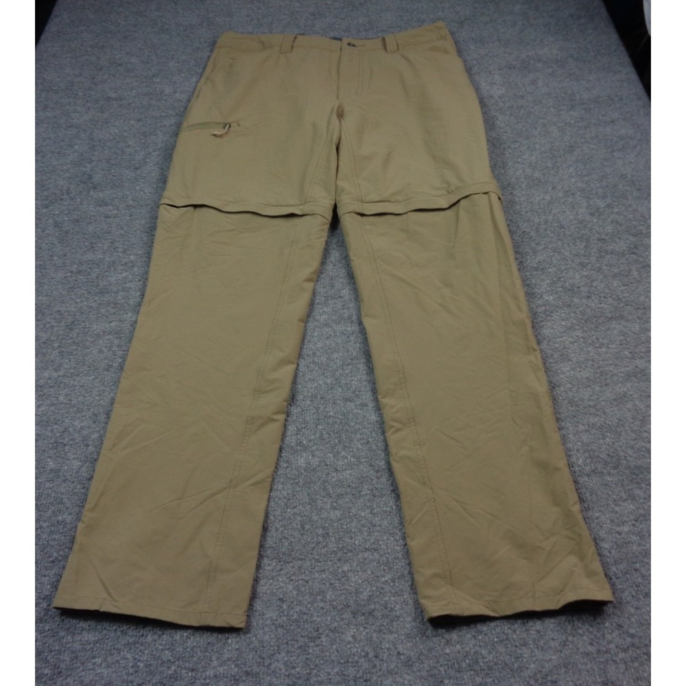 Patagonia Quandary Convertible Drawstring Hiking Pants Mens Size 34 Classic Tan